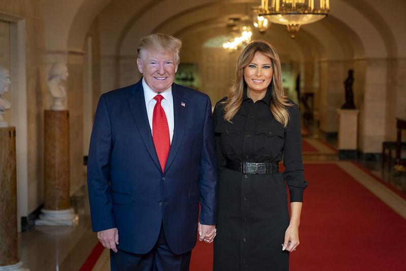 D. Trumpas ir Melania