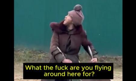 „Ko čia bl@$ skraidai?!“ Čia gal nauja rusų oro gynyba? (Video)