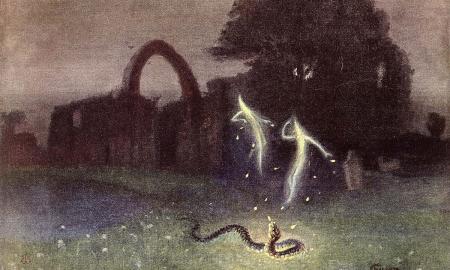 Paslaptingas reiškinys. Pelkėse ir kapinėse. „Naktį pasirodo šviesa...“