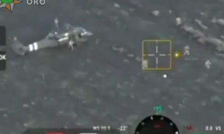 Kokia operacija! Ukrainiečiai pasirodė sraigtasparniu (Video)