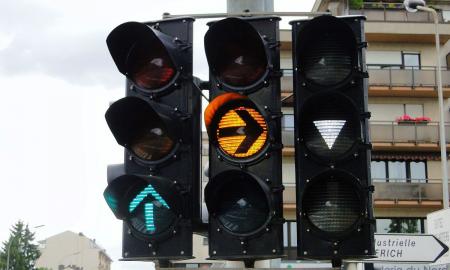 Ketvirtasis šviesoforo signalas. Pokytis, galintis pakeisti eismą