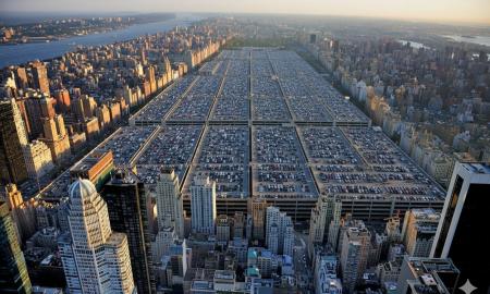 Pasauliui šokas. „Tai katastrofa.“ Didžiausia pasaulyje automobilių stovėjimo aikštelė (Foto)