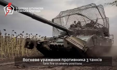 Ukrainiečių šarvuočių puolimą koordinavo dronas. Rusai neturėjo jokių šansų (Video)