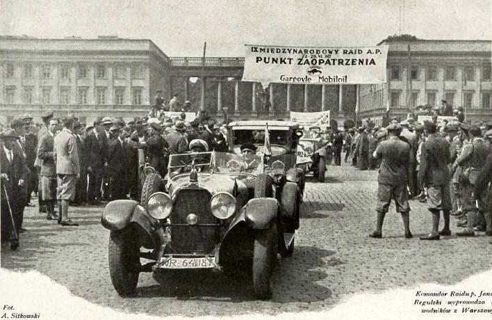1930 m. Lenkijos ralis – startas Varšuvoje