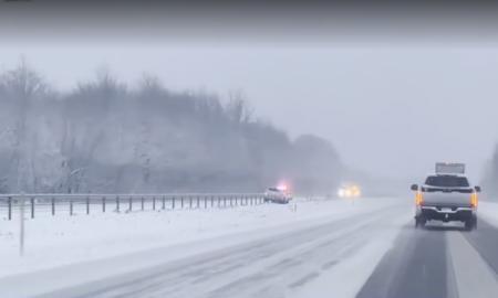 Temperatūra smuko iki –20 °C, sniego – iki kelių. Smogė „ežerų efektas“ (Video)