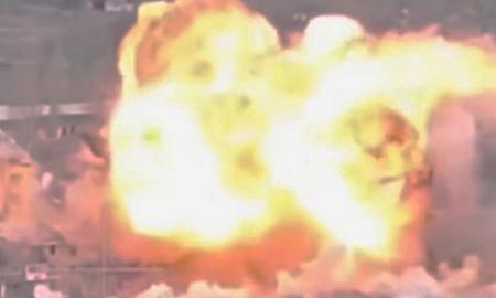 Ukrainos gynyba Myrnohrade. Rusija naudoja „miesto naikintojus“ (Video)