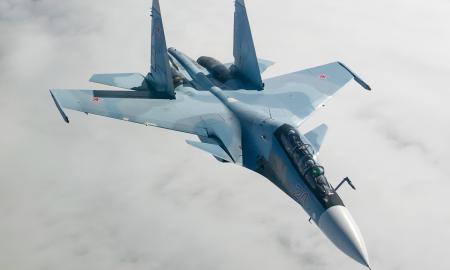 Dar vienas skaudus praradimas rusams. Šio Su-30 SM ukrainiečiai nenumušė