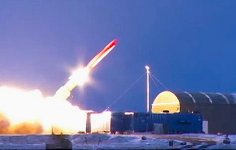 „Burevestnik“ startas