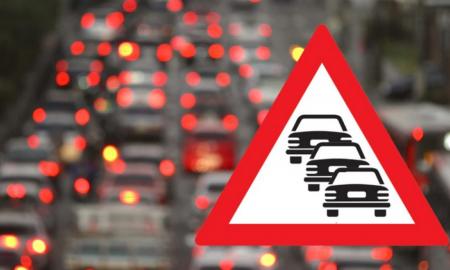 Košmaras A3 kelyje. 167 val. stovėjimo vietoje