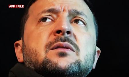 Skandalas: V. Zelenskio reitingas krito žemiau 20 % (Video)