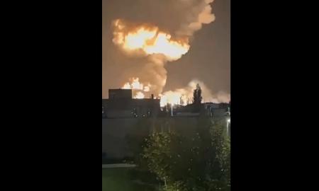Gaisras matomas iš kosmoso. Ukrainos smūgis, kokio Rusija dar nėra regėjusi (Foto, Video)