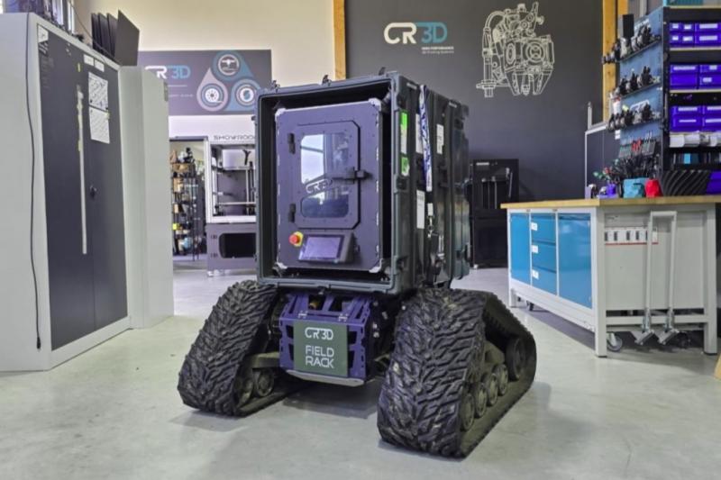 FieldRack ant ROVO važiuoklės