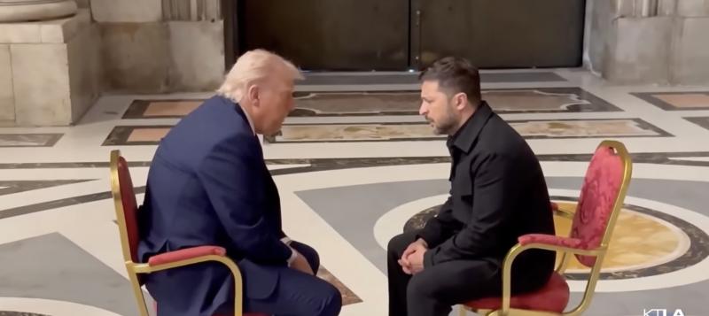 Trumpas ir Zelenskis