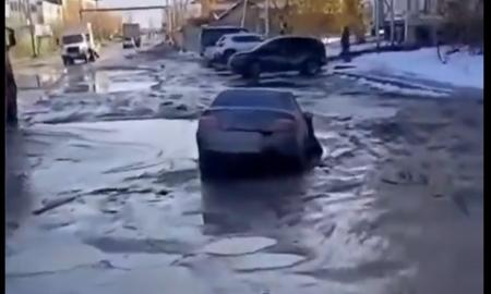Rusijos deimantų žemės sostinė. Atrodo, kad karas čia vyksta jau seniai (Video)