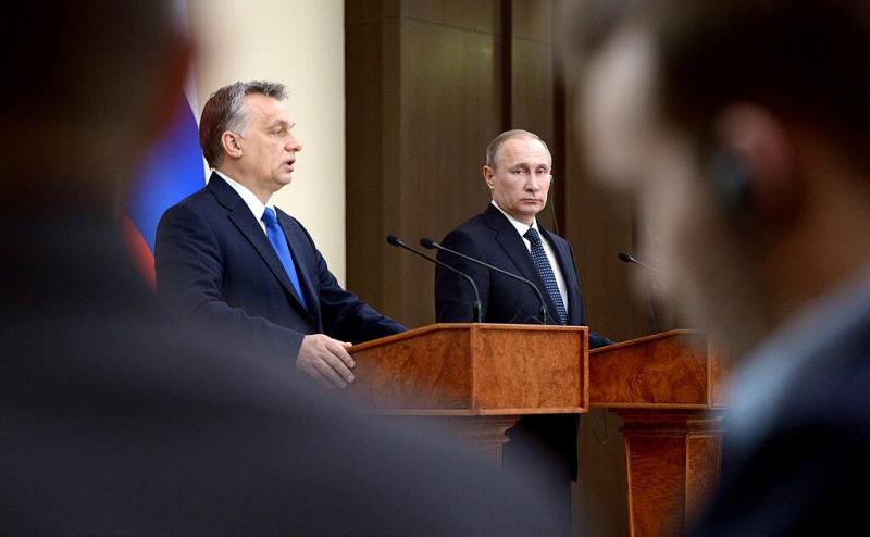 V. Orbanas ir V. Putinas