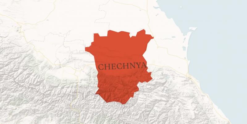 Asociatyvus Čečėnijos žemėlapis