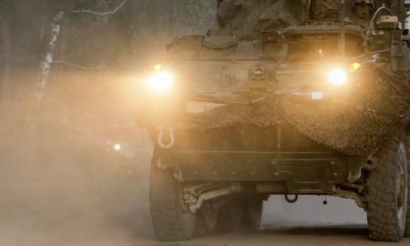250 „Stryker“ ruošia šoko terapiją Rusijai. „Žalia šviesa“ yra