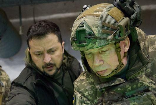 V. Zelenskis ir O. Syrskis