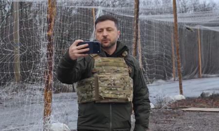 Zelenskis elegantiškai pasityčiojo iš Putino. „Aš šiandien čia“ (Video)