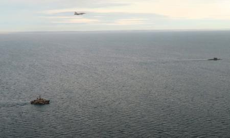 Keisti Rusijos judesiai Baltijos jūroje. Jie užblokavo išėjimą per jūrą (Foto)