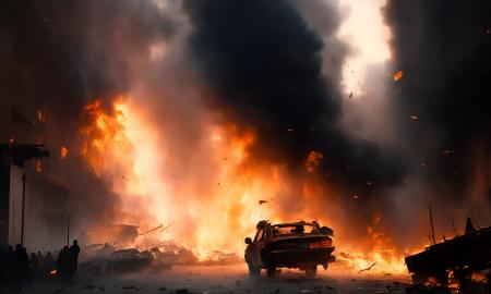 Jie sudegino „požeminį miestą“. Paslaptingas ginklas nušlavė rusų bastioną (Video)