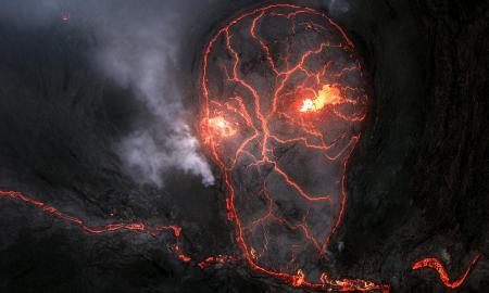 Kas vyksta išsiveržiančio ugnikalnio viduje? Epiniai kadrai! (VIDEO)