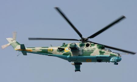 Skaudi žinia. Iš Ukrainos fronto. Tai buvo Mi-24 