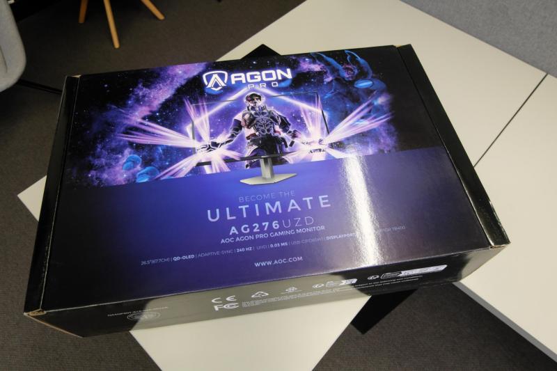 AOC AGON AG276UZD monitorius.