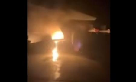 100 mln. dolerių liepsna. Dega du Su-30 (Video) 