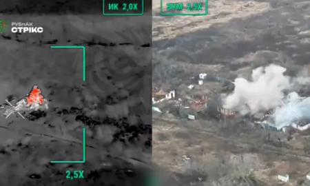 Rusijos ataka „žąsies stiliumi“. „Visa kita atliko dronai ir artilerija“ (Video)