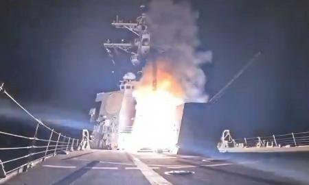 [ŽT] O štai ir „Tomahawk“.  Netikėtas smūgis (Video)