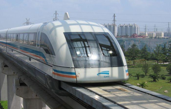 Maglev traukinys Kinijoje (asoc. nuotr.)
