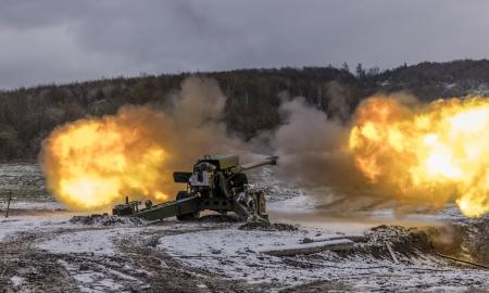 Ukrainos „Bohdana“ prieš rusišką laužą: artilerijos karas pasiekė kulminaciją