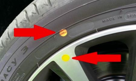 Ką reiškia taškeliai ant padangos ir ratlankio? Ar dėl to reikėtų nerimauti?