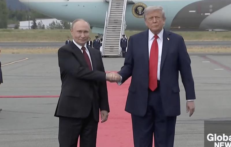 Vladimiras Putinas ir Donaldas Trumpas