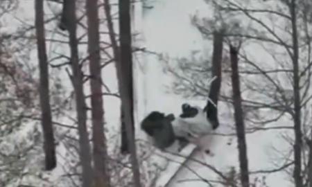 Savo namuose tai gali daryti. Rusas pričiuptas jautriu metu (Video)