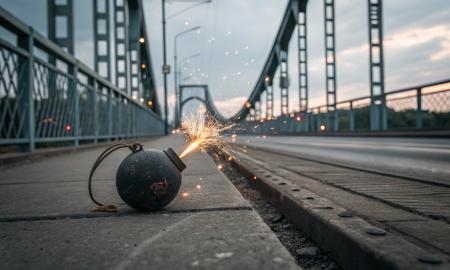 Sprogmenys ant tiltų iš Baltarusijos! Pasiruošę sprogti