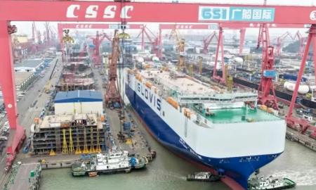 Kinijos kolosas. Atvips žandikaulis. Beveik 11 000 automobilių!