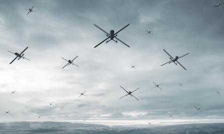 Tai turėjo būti „dronų žudikas“. Tai ore skraidanti šiukšlė