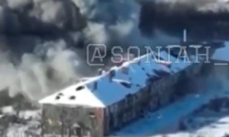 Sprogimas Rusijoje! Geras ukrainiečių priminimas (Video)