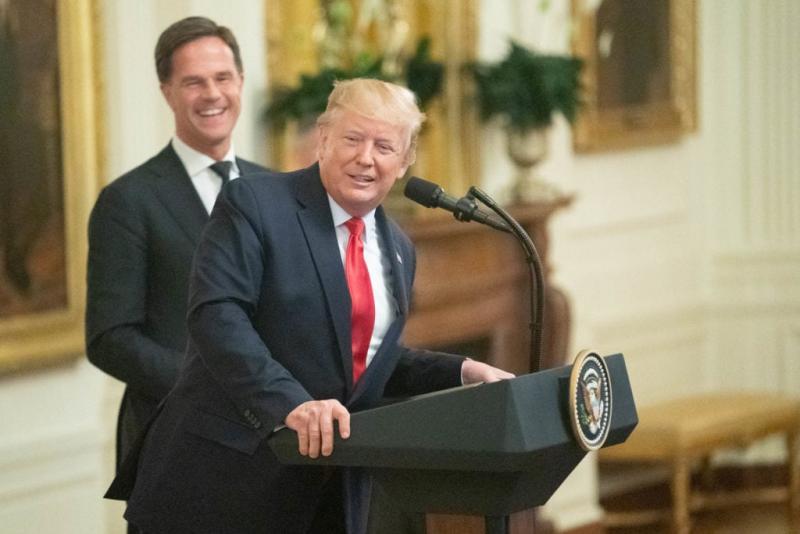 Rutte ir Trumpas