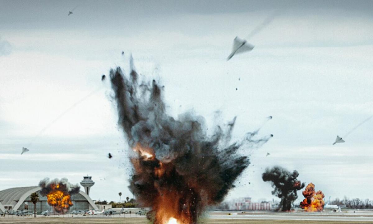 Jie gali vienu metu naudoti 2000 dronų. Bet tai neturi prasmės