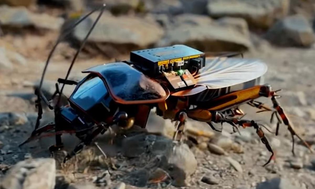 Sąmokslo teorijų gerbėjų košmaras pildosi: NATO oficialiai dislokavo „vabzdžius-kiborgus“