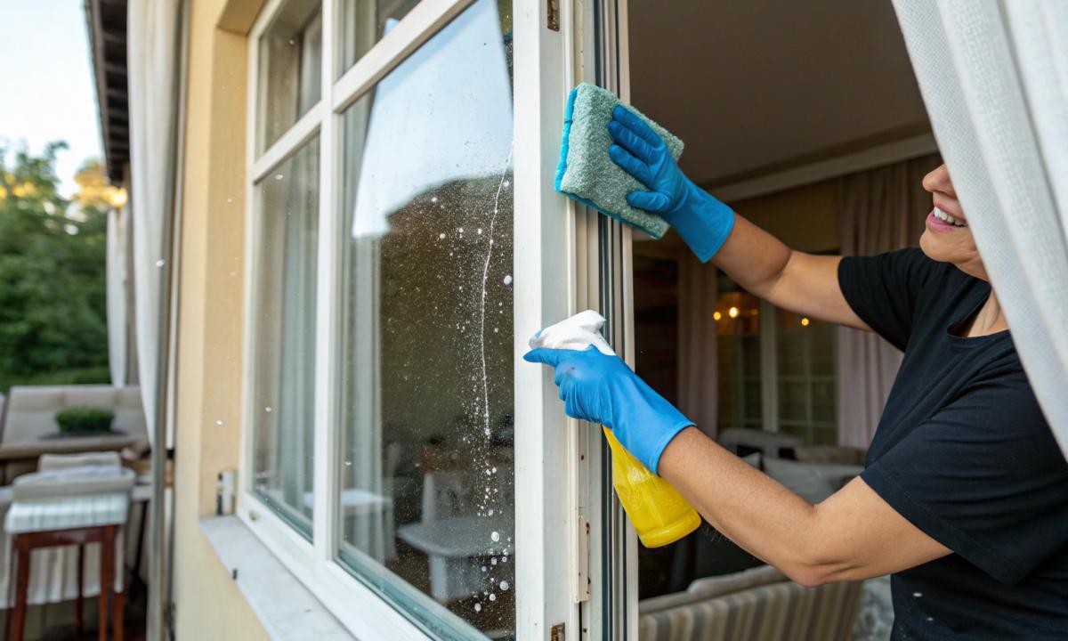 Nustebsite langų rėmų baltumu. Šis mišinys juos išvalys ir išbalins akimirksniu