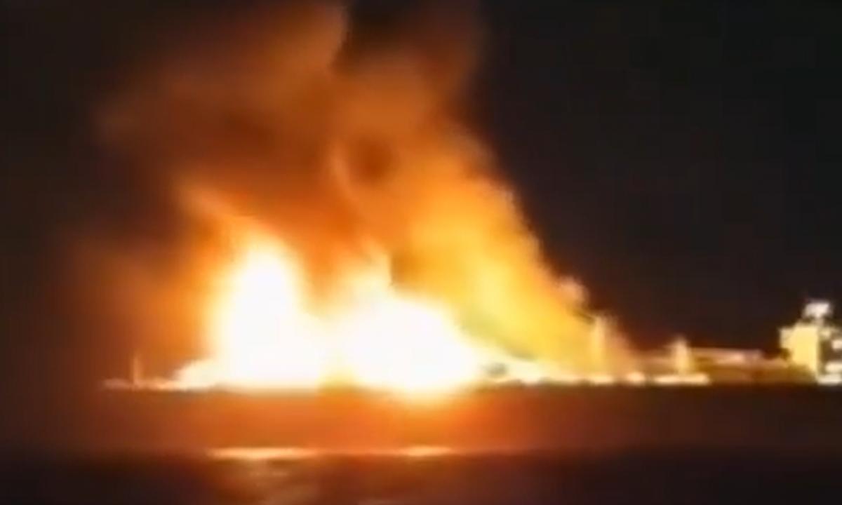 Dega Viduržemio jūroje! Maskva bus įtūžusi (Video)