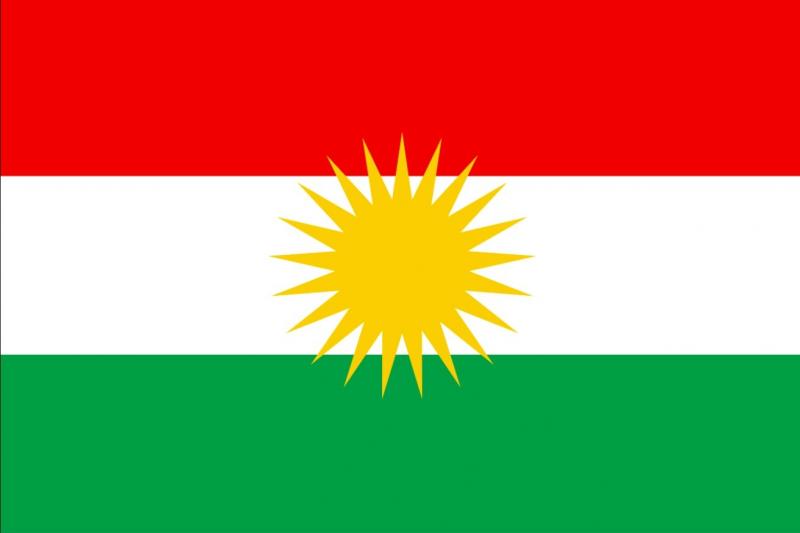 Irako Kurdistano vėliava