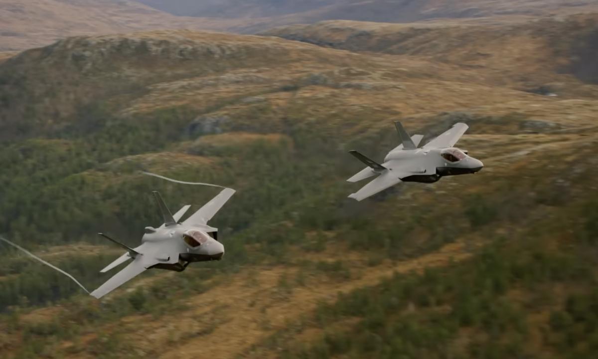 Pamirškite F-35: į areną žengia „tamsusis arkliukas“ su trijų korpusų monstru (Video)