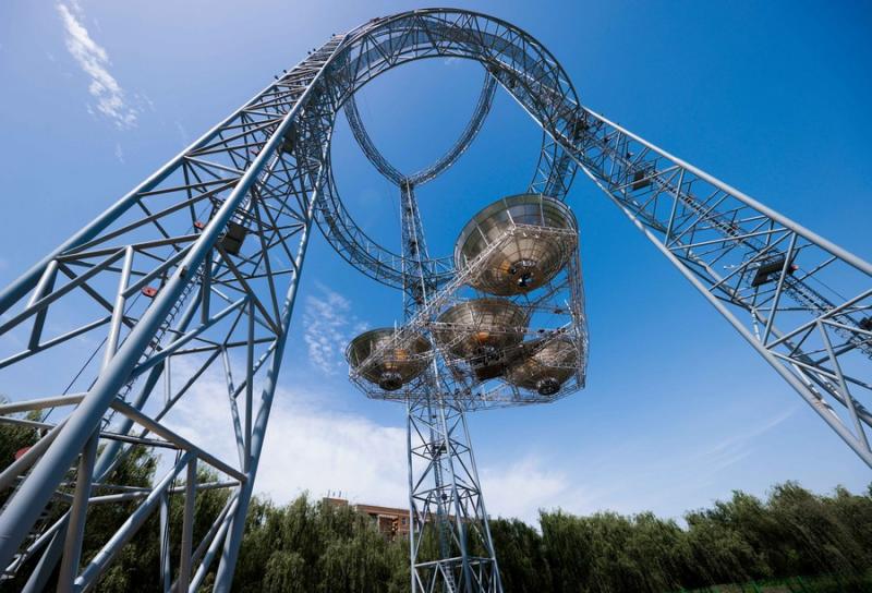 Zhuri 75 metrų antžeminis bandymų bokštas