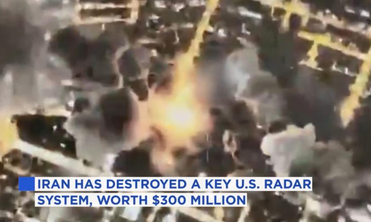 Milžiniškas smūgis JAV prestižui: Iranas sunaikino 300 milijonų dolerių vertės „superradarą“ 