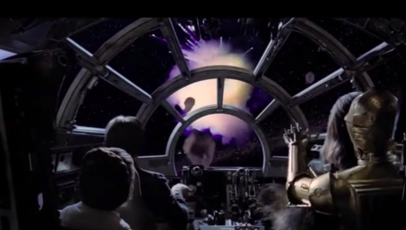 Kadras iš filmo Žvaigždžių karai: Imperija kontratakuoja